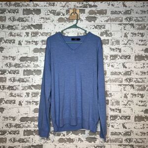 J crew long sleeve v neck dress sweater